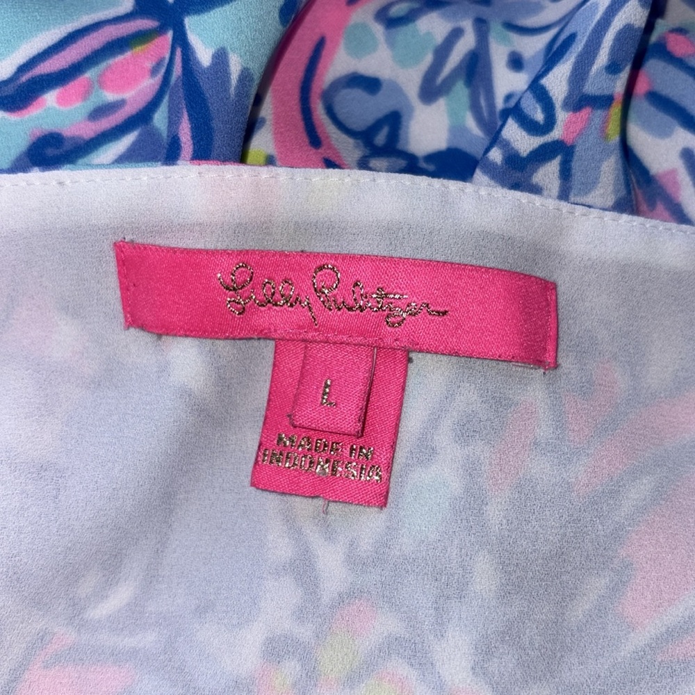 Excellent Condition Lilly Pulitzer Casden Top Size Large - Picture 7 of 7